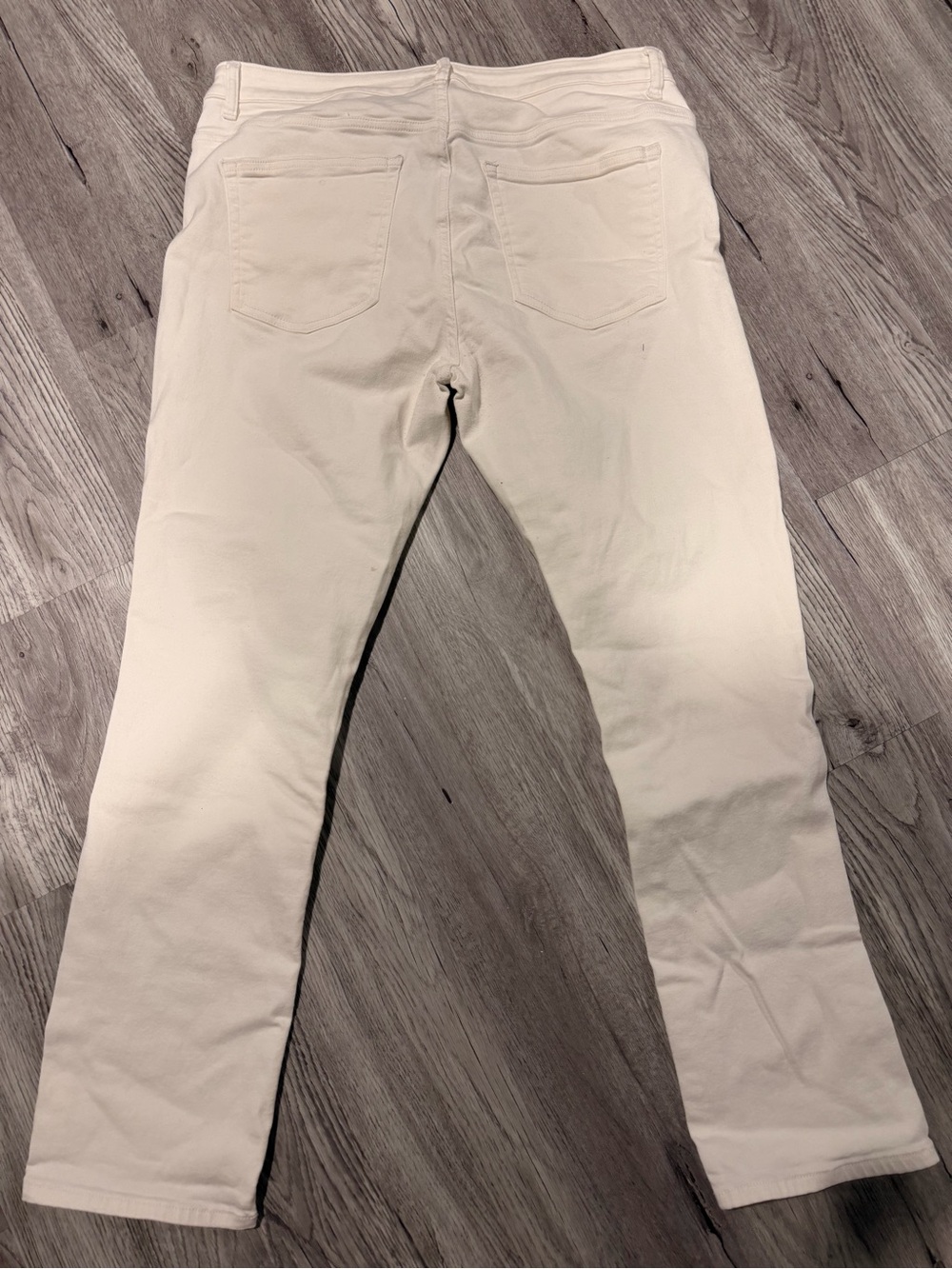 Warp + Weft Men’s White Slim Jeans